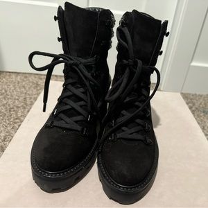 Jimmy Choo Crosta Suede with Crystal Puff